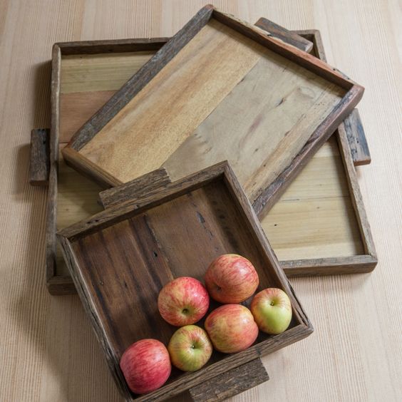 Reclaimed Wood Tray