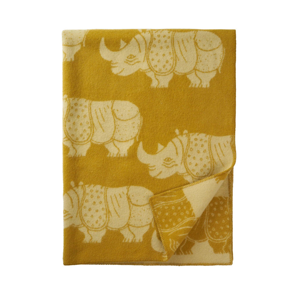 Rhino Blanket - Mustard