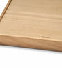 Airy Teak Tray with Leather Insert