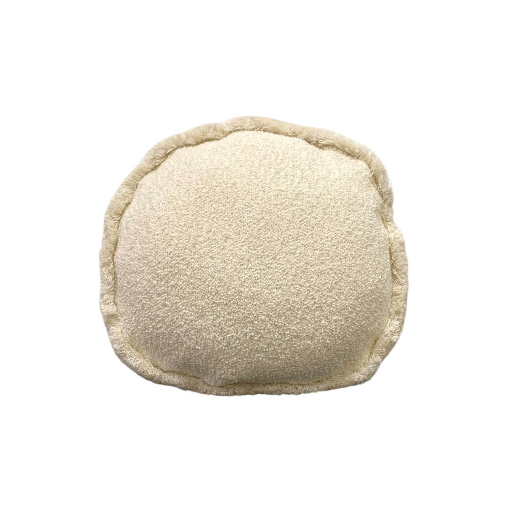 Teddy Boucle Cushion - Ivory
