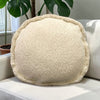 Teddy Boucle Cushion - Ivory