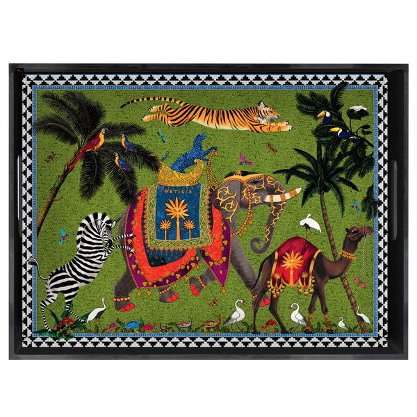 Ortigia Lacquer Tray - Flying Tiger