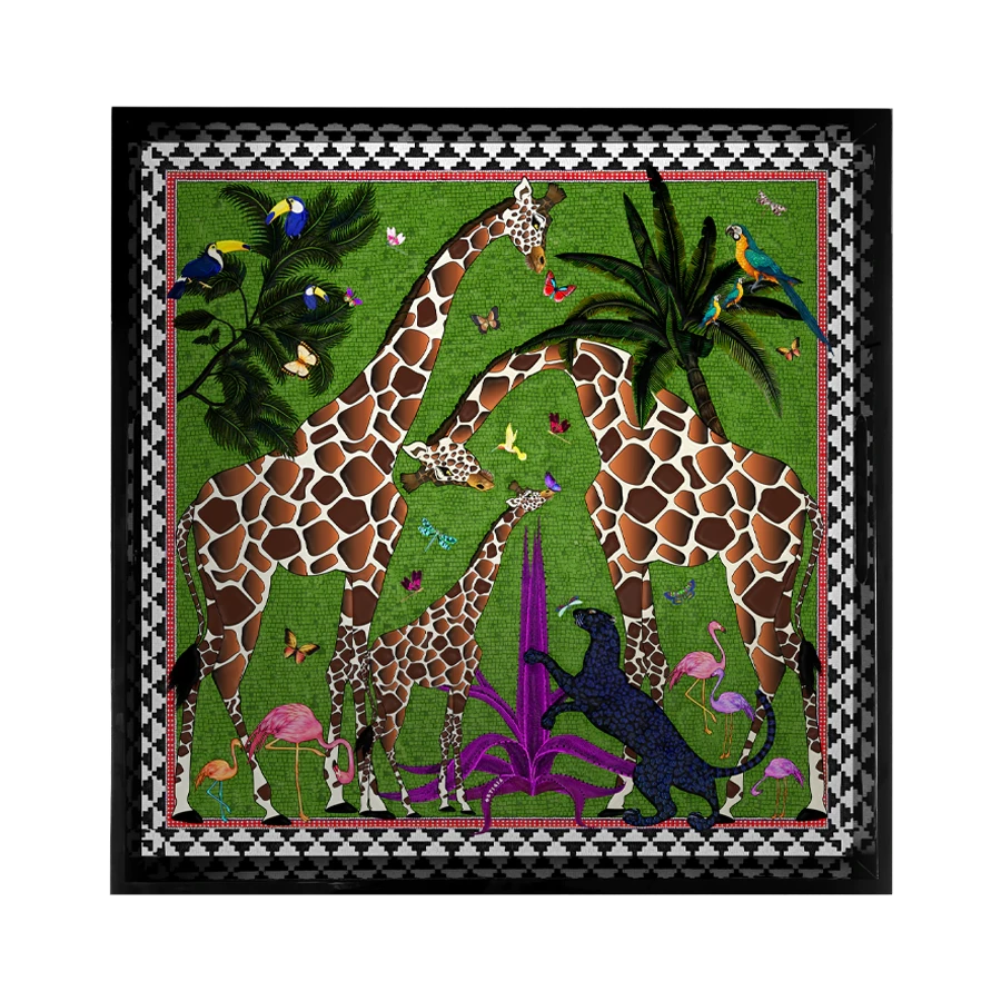 Ortigia Lacquer Tray - Giraffe