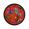 Ortigia Lacquer Tray - Jungle Red