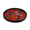 Ortigia Lacquer Tray - Jungle Red