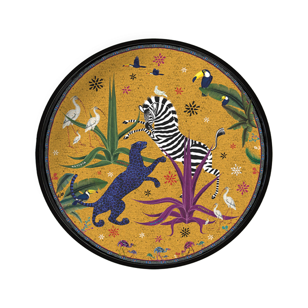 Ortigia Lacquer Tray - Jungle Sahara