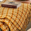 Vintage Throw - Orange + Yellow