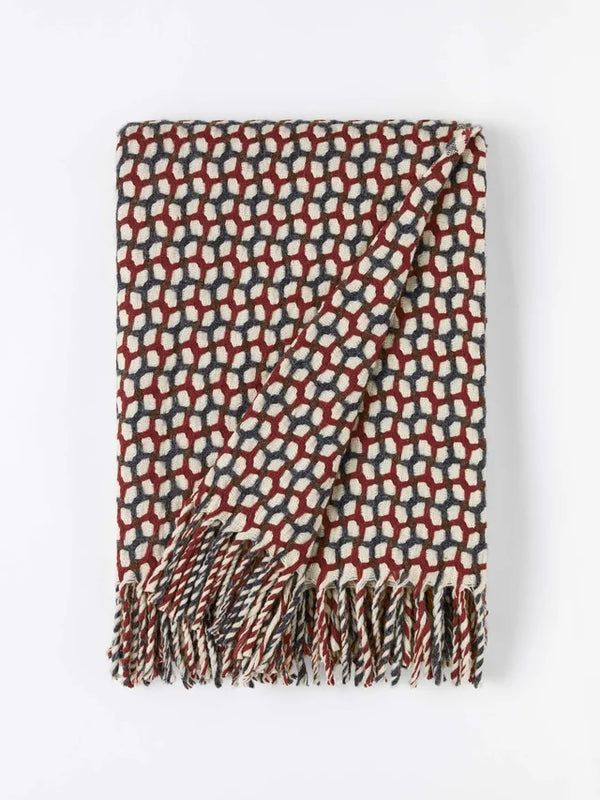Gathering Throw - Bordeaux