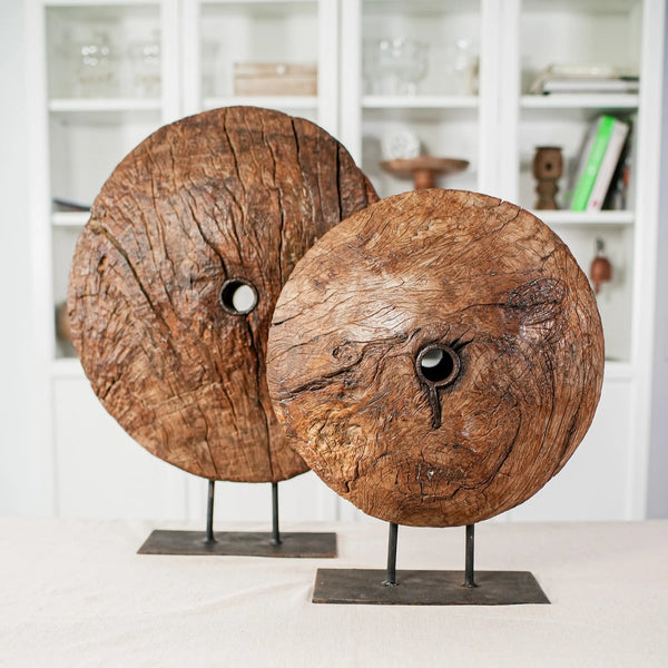 Vintage Wheel Decor