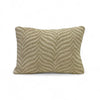 Zebra Boucle Cushion - Ivory