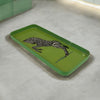 Lacquer Iron Tray - Zebra