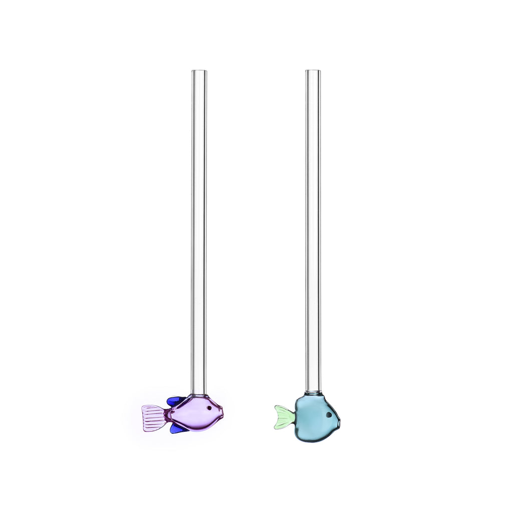marine garden glass straws at details by mr k