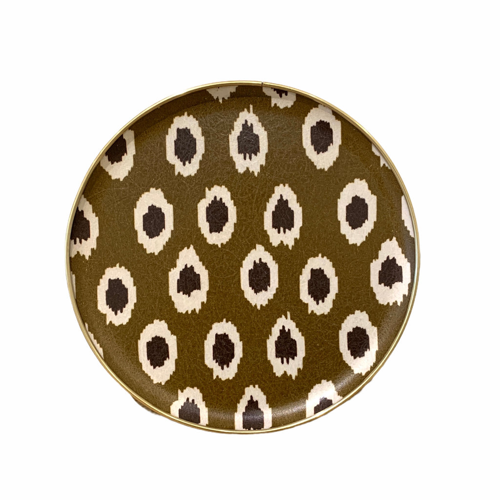 Ikat Round Trays