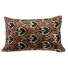 Silk Velvet Cushion N. 549 - Coral