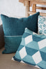 Amol Linen Cushion - Palace Blue