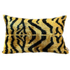 Silk Velvet Cushion N. 584 - Tiger Stripe