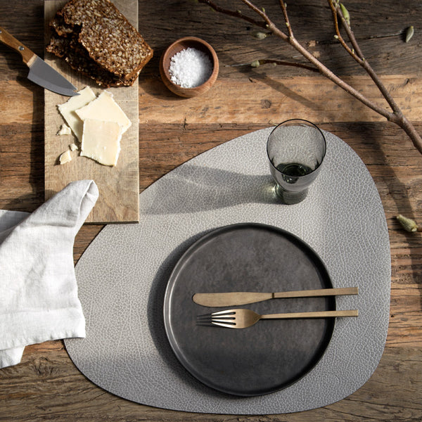 recycled leather placemat