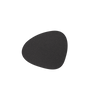 Curve Leather Placemats - Core Black