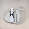 Curve Leather Placemats - Serene Cream