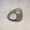 Curve Leather Placemats - Serene Moss