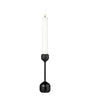 Silhouette Candle Holder - Black Steel