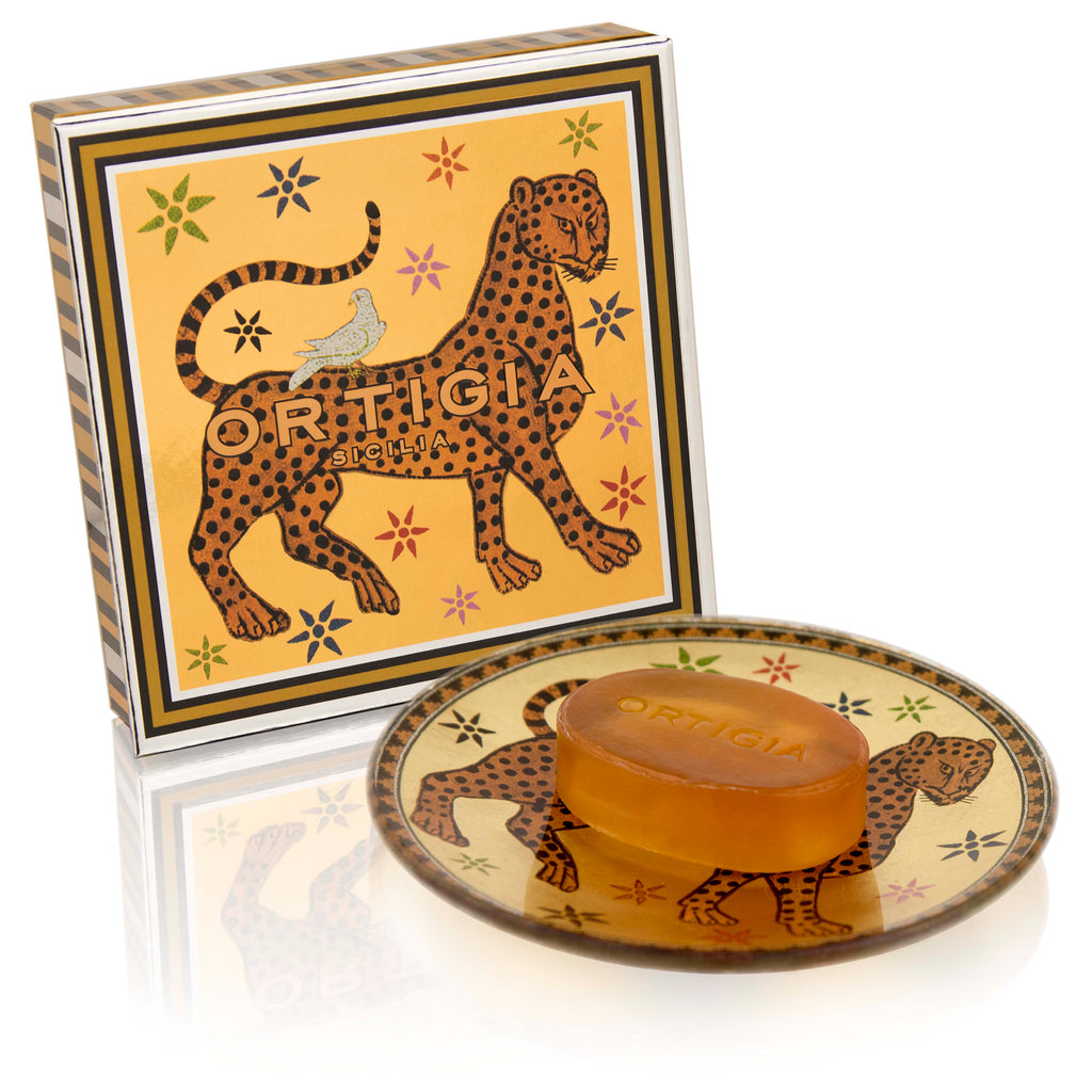 Ambra Glass Plate & Soap