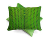 Almolonga Huipul Green Cushion | Tone Textiles