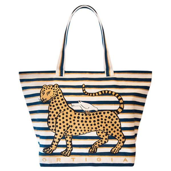 Ortigia Stripe Beach Bag