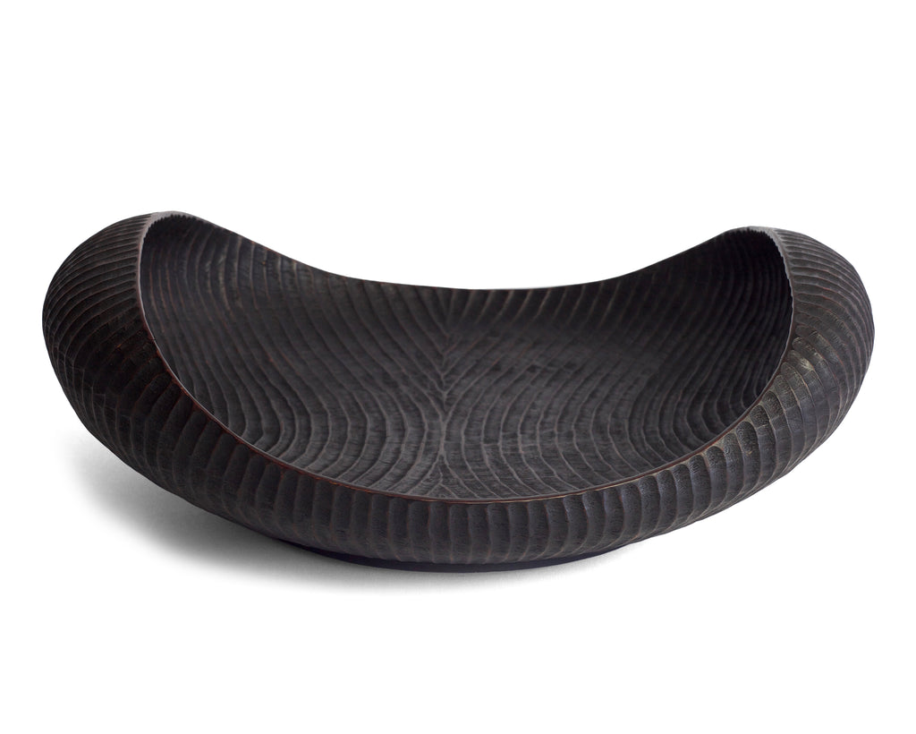 Wave Stripes Wood Bowl | Craft District Bali