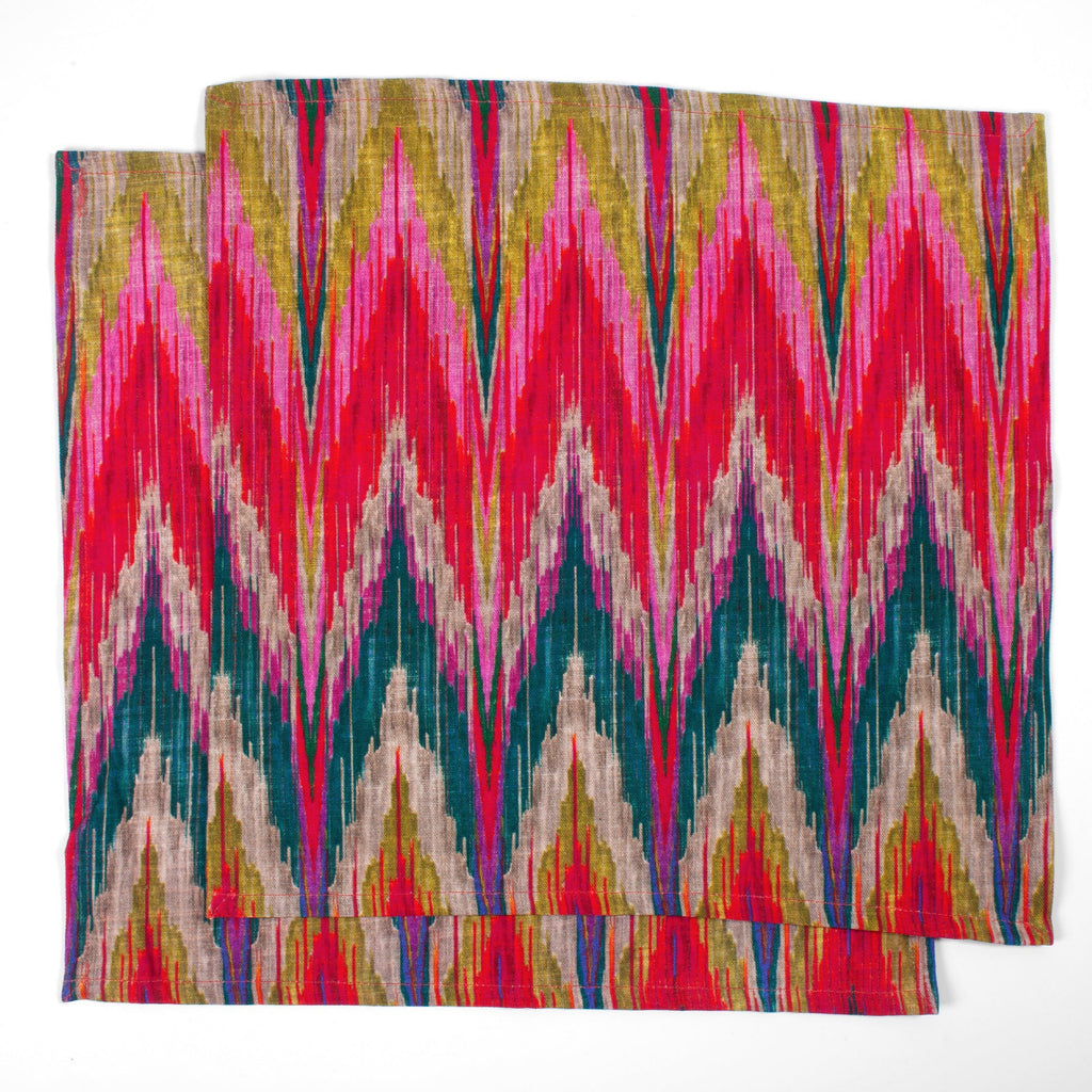 kaleidoscope napkins by matthew williamson | Les ottomans