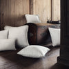 Natural Velvet Cushions & Pillows