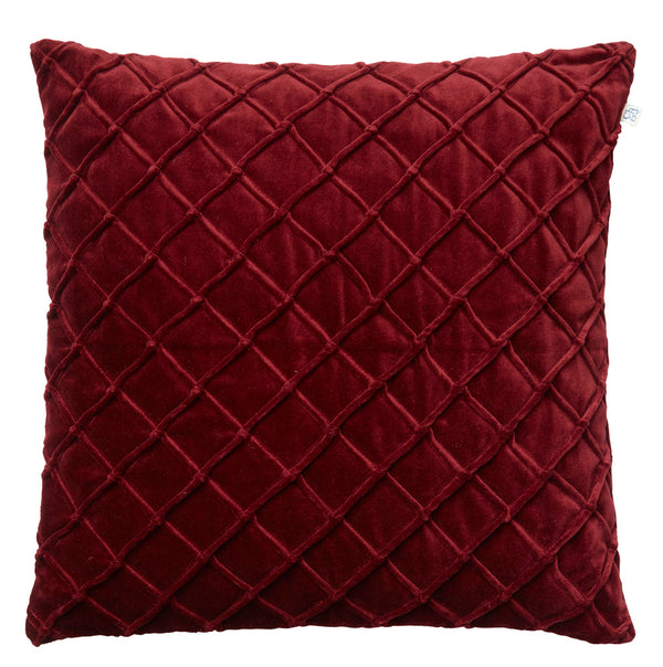 Chhatwal & Jonsson | Deva velvet cushion ruby red