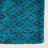 Turquoise Blue Huipul Pillow by Tone Textiles