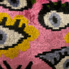 Silk Velvet Cushion N. 646 - Pink Eye