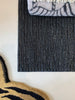Skinny Braided Jute Doormat - Black