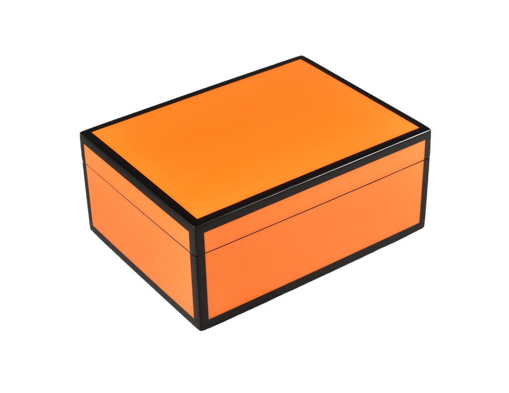 Orange Lacquer Boxes