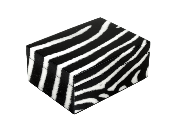Zebra Lacquer Boxes