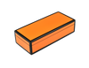 Lacquer Boxes - Orange / Black