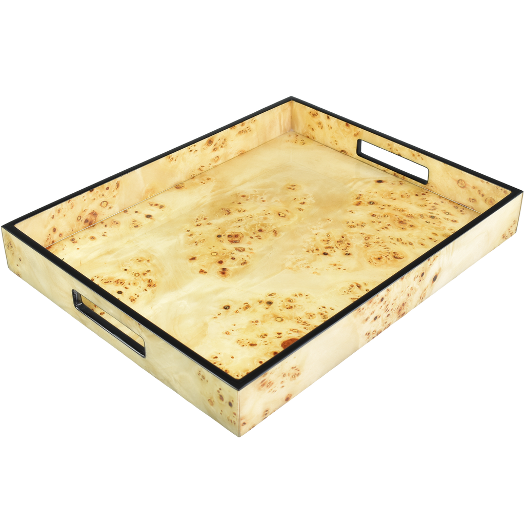 Mappa Burl Lacquer Tray