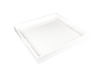 Lacquer Trays - Solid White