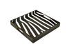 Zebra Lacquer Trays