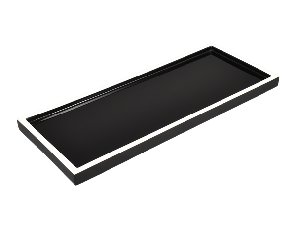 Black Lacquer Vanity Tray