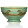 ortigia ceramic bowl green