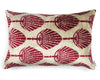 Velvet Cushion N. 324 Creme Red | Les ottomans