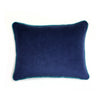 Bright Navy Velvet Cushion | LO Decor