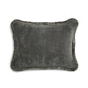 Happy Velvet Cushion Grey | LO Decor