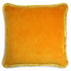 Happy Velvet Cushion Orange | LO Decor