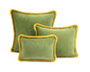 Happy Velvet Pillows Green | LO Decor