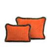 Happy Velvet Cushions Peru Orange | LO Decor