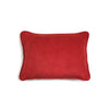 Red Velvet Pillow by LO Decor